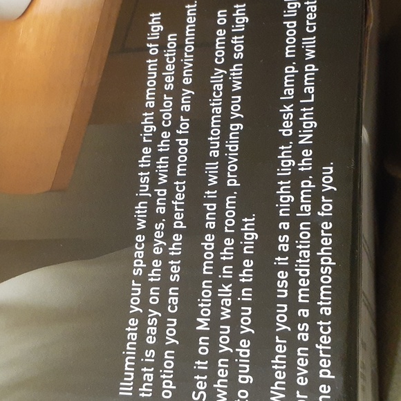 Sensor Brite Dream Glow Night Lamp Motion Sensing Color changing LED Tab… - Picture 5 of 9